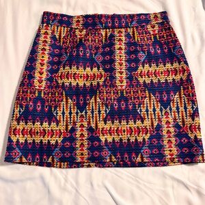 Sam Edelman Multicolor Miniskirt